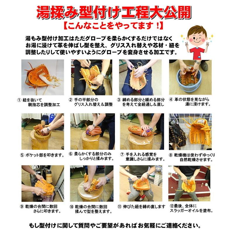 久保田スラッガー（KUBOTA SLUGGER） 軟式グローブ 湯もみ型付け