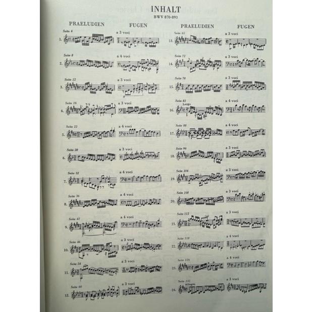 訳あり商品】楽譜 J.S.バッハ / 平均律クラヴィーア曲集 2巻 (ヘンレ版