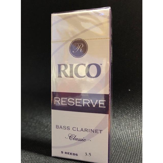 訳有り商品】 RICO バスクラリネット リード (3.5) 旧パッケージ : e