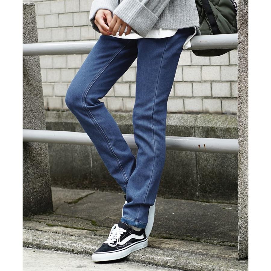 裏起毛パンツ 冬 レディース デニム コーデュロイ スキニー のびのび 裏フリース ぬくぬくパンツ スリムフィット イーザッカマニア Yahoo 店 通販 Yahoo ショッピング