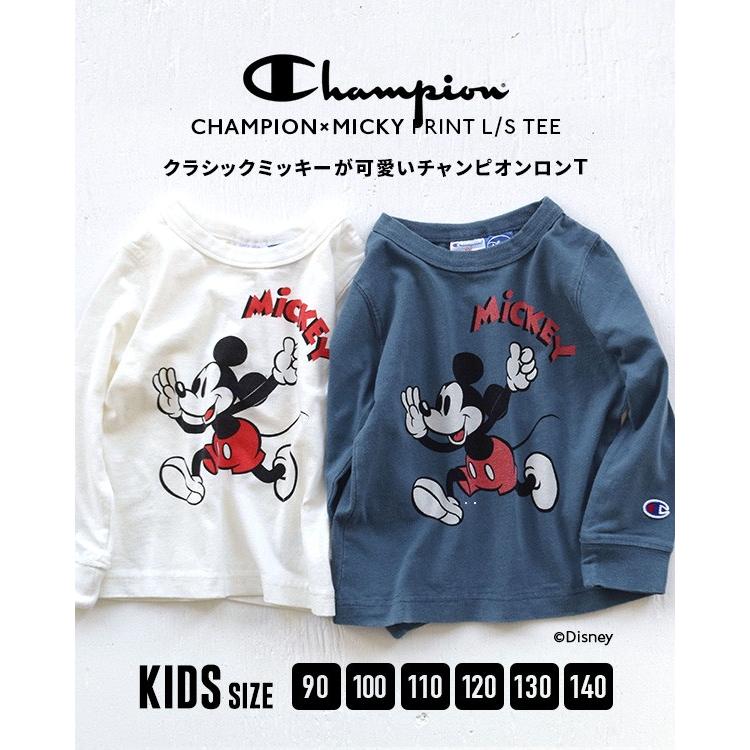 キッズ カットソー チャンピオン ベビー ジュニア ミッキー ロンt 子供服 ベビー服 赤ちゃん 女の子 男の子 長袖 綿100 Jc2628 秋 600 イーザッカマニア Yahoo 店 通販 Yahoo ショッピング