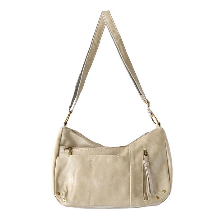 ショルダーバッグ レディース ミニバッグ 斜め掛け 肩掛け A5 ファスナー付き ポシェット バッグ Lineare クラシック ツートン フェイクレザー ショルダーバッグ イーザッカマニアストアーズ 通販 Paypayモール