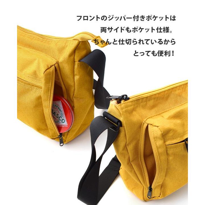 ショルダーバッグ レディース ミニバッグ anello アネロ ショルダー 男女兼用 バッグ 鞄 カバン 斜め掛け A5 TRACK SHOULDER BAG キャロットカンパニー｜e-zakkamania｜19