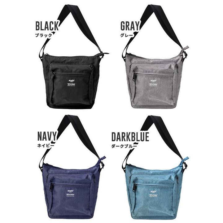 ショルダーバッグ レディース ミニバッグ anello アネロ ショルダー 男女兼用 バッグ 鞄 カバン 斜め掛け A5 TRACK SHOULDER BAG キャロットカンパニー｜e-zakkamania｜22