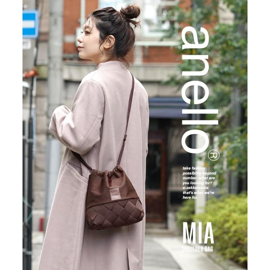 ショルダーバッグ レディース Anello アネロ メンズ 男女兼用 バック かばん カバン 鞄 ポシェット 巾着 肩掛け ミニバッグ Mia Mini Shoulder Bag イーザッカマニアストアーズ 通販 Yahoo ショッピング