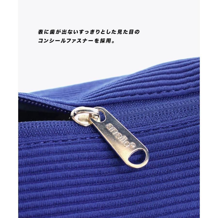 バッグ レディース バック 鞄 かばん 手提げ 軽量 収納 リブ 配色 500ml B5サイズ キャロットカンパニー 小さめ anello アネロ TELECO HAND BAG｜e-zakkamania｜13