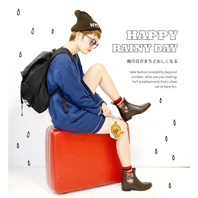 レインブーツ 長靴 レインシューズ ショートブーツ ブーツ ショート サイドゴア レディース シューズ ラバー イーザッカマニアストアーズ 通販 Yahoo ショッピング