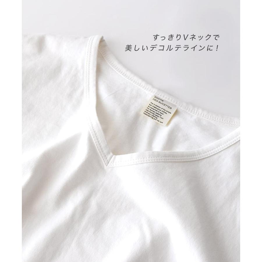 カットソー Tシャツ 半袖 レディース 半袖 秋 トップス 大きいサイズ デザインPlus ロールアップスリーブ ビッグTシャツ｜e-zakkamania｜21