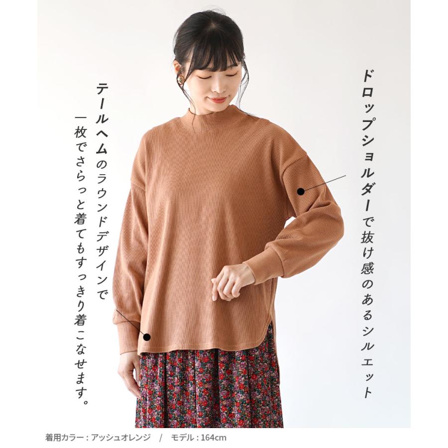 zootie カットソー レディース トップス ロンT 長袖 丸首 zootie カットソー レディース トップス ロンT 長袖 丸首