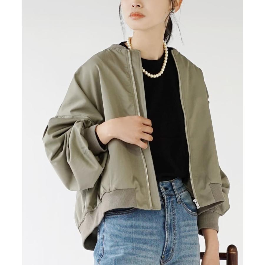 Ma 1 ブルゾン 春 春服 レディース アウター ジャケット ショート 長袖 冬 Apartment Department アパデパ バックジップデザイン ショートブルゾン イーザッカマニアストアーズ 通販 Yahoo ショッピング