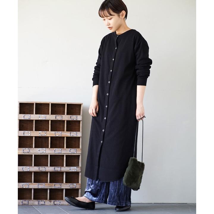 ワンピース 春  春服 レディース  トップス ロングワンピース リブワンピース リブ カーディガン 長袖 3way リブワンピース｜e-zakkamania