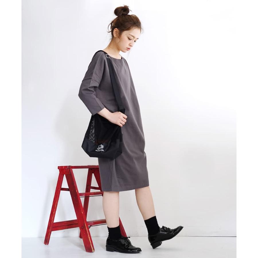 チュニック ワンピース 春服 春物 レディース 七分袖 コットン ボーダー Zootie ズーティー フレンチバスク ドロップショルダーコクーン イーザッカマニアストアーズ 通販 Paypayモール