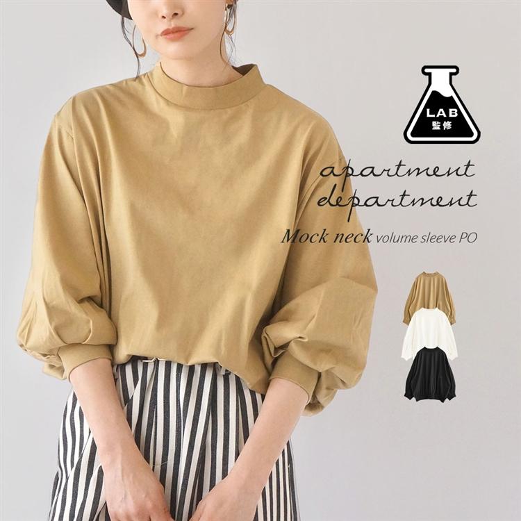 apartment department トップス レディース 二の腕カバー Tシャツ 長袖  