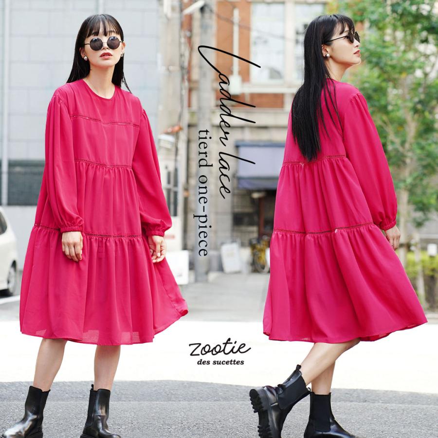 zootie ワンピース レディース ワンピ ロングワンピース 長袖 zootie ワンピース レディース ワンピ ロングワンピース 長袖