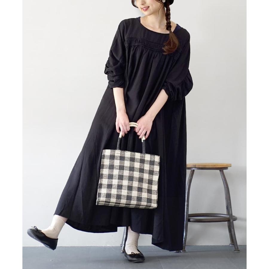 ワンピース 秋 秋冬 レディース ワンピ ロング マキシ丈 長袖 丸首 Aライン フレア ギャザー 無地 薄手 ゆったり ピンタックレース ワンピース イーザッカマニアストアーズ 通販 Yahoo ショッピング