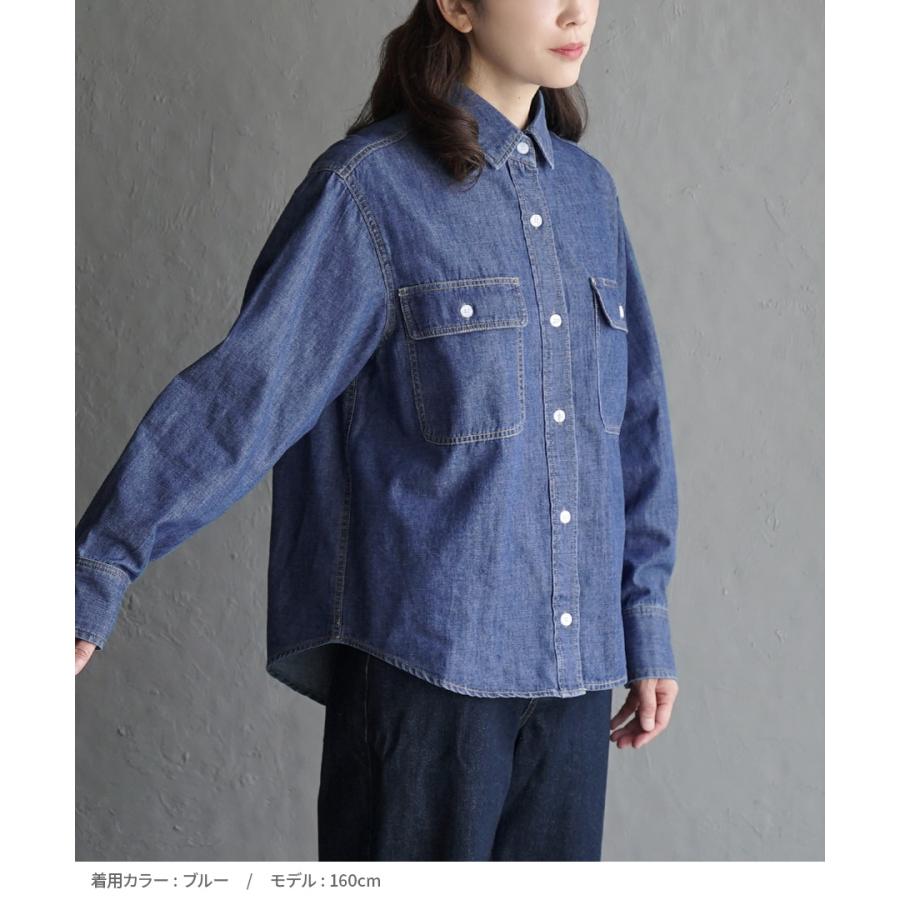 apartment department シャツ レディース デニムシャツ トップス apartment department シャツ レディース デニムシャツ トップス
