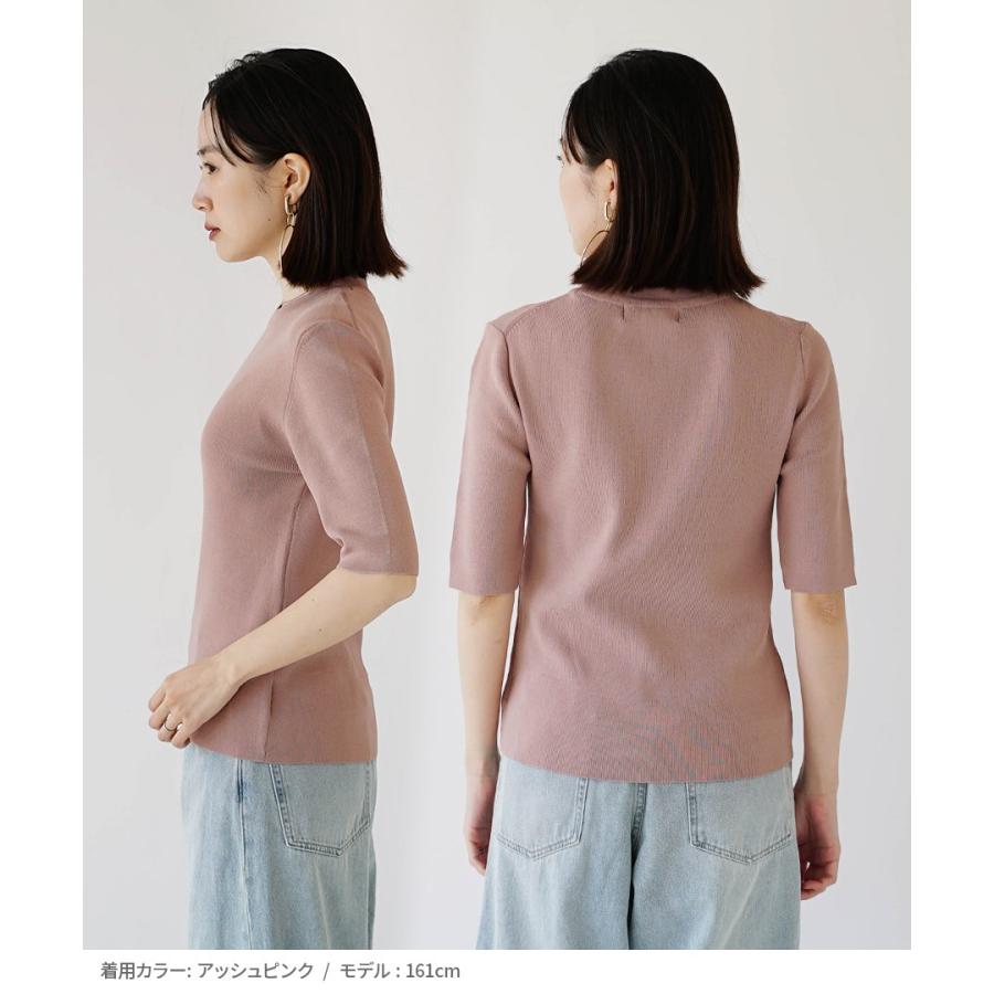 ユニセックスショートスリーブセーター オーバーサイズ 半袖