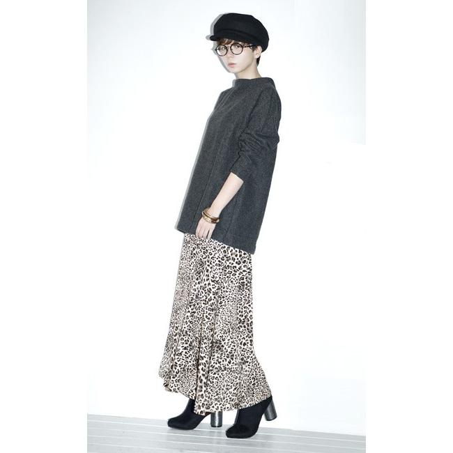 スカート レオパード ロング レディース ロングスカート フレア スカート レオパード ロング レディース ロングスカート フレア