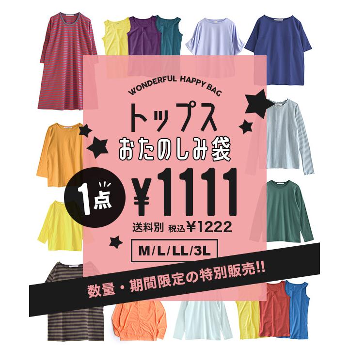 おたのしみ福袋 レディース トップス ワンピース パーカー ミモレ丈 カットソー プルオーバー Tシャツ 半袖 長袖 返品交換不可 イーザッカマニアストアーズ 通販 Paypayモール