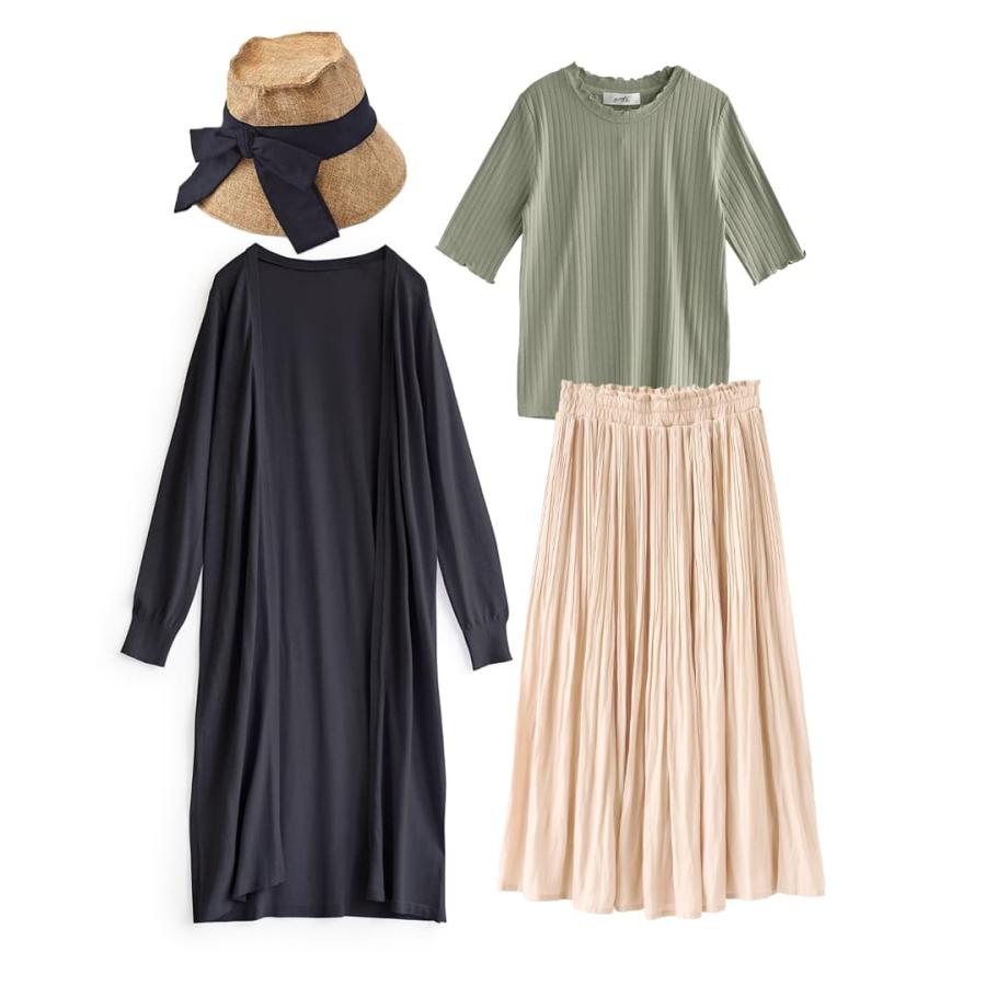 コーディネートセット 夏の福袋 21 レディース カットソー カーディガン マキシスカート エレガントにuvケア 大人レディなサマーコーデセット 返品交換不可 イーザッカマニアストアーズ 通販 Paypayモール