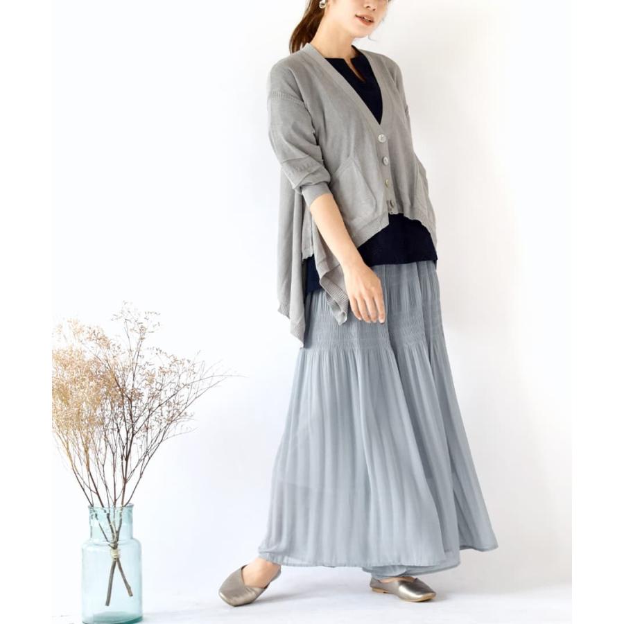 コーディネートセット 夏 レディース トップス ブラウス カットソー カーディガン Uvカット パンツ ふわりとなびく 涼しげレディコーデセット 返品交換不可 イーザッカマニアストアーズ 通販 Paypayモール