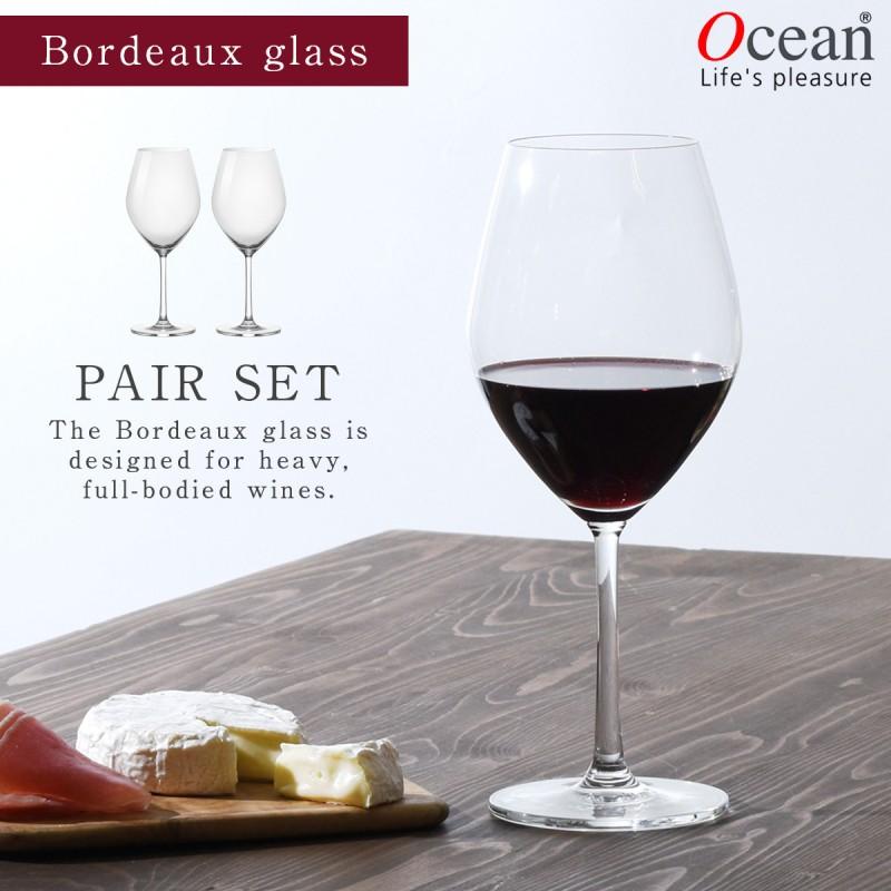 ワイングラス ボルドーグラス 2個組 オーシャングラス オーシャン