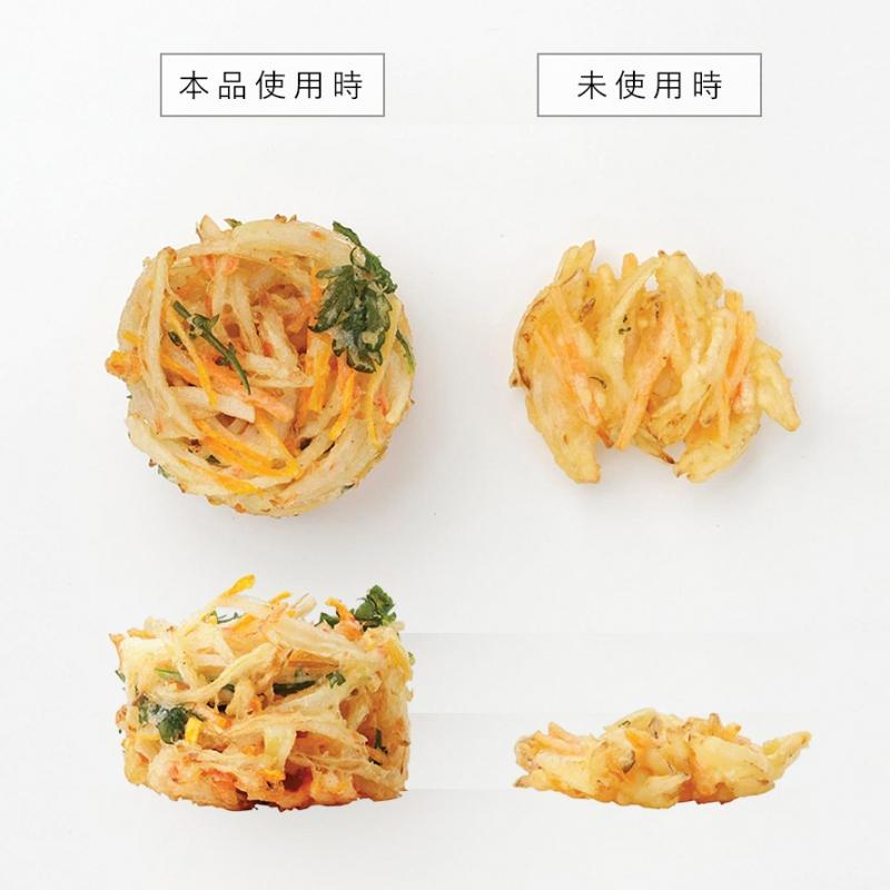 かき揚げリング お玉 ステンレス かき揚げ 天ぷら 揚げ物 調理器具