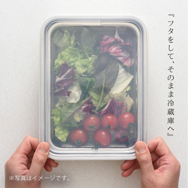 燕三条 ステンレスバット 蓋付き 保存容器 角型 キッチン 調理器具 お料理はかどる蓋付き角バット1/1サイズ | アーネスト | 08