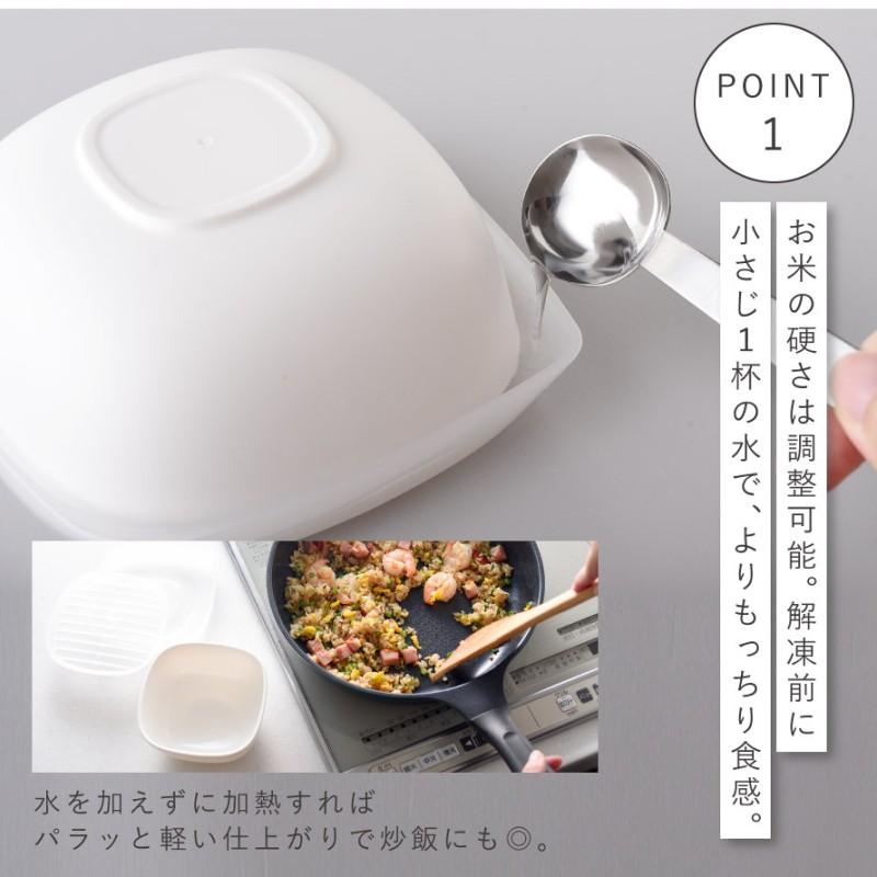 アーネスト（Arnest） 冷凍ご飯容器 冷凍ごはん容器 一膳用 単品 4個 6