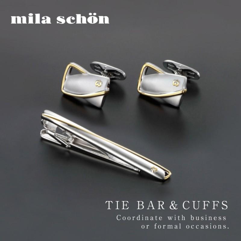 mila schon ネクタイピン カフス セット ミラショーン タイバー mila schon ネクタイピン カフス セット ミラショーン タイバー