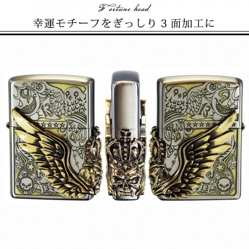 ランキング入賞商品 Zippo ジッポーライター ジッポライター かっこいい ラッキーチャーム フクロウ ふくろう 梟 スターリングシルバー 純銀ジッポー 高級ライター オイルライター メタル貼り お守り 運気上昇 豪華メタル サイドメタル ギフト プレゼント 贈り物 返品