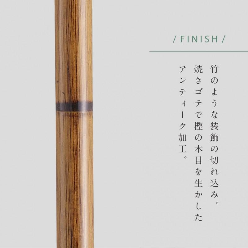 JR275207　高級無垢材　手彫り杖　人間工学に基く加工 杖 手作り ドイツ製 高級 925シルバー 黒檀 シニア おしゃれ