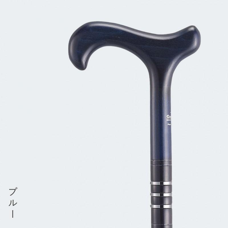 木製杖　ドイツ製　青色ステッキ　男性用 楽天市場】杖 一本杖 ドイツ製 ステッキ 誕生日 祖母 祖父 老人
