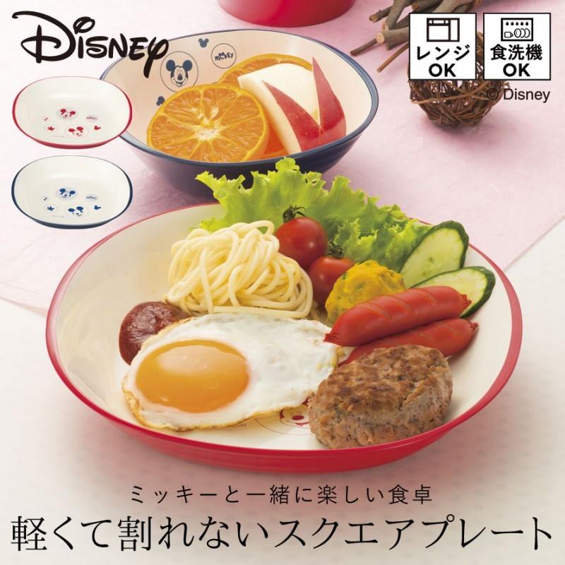 スクエアプレート ディズニー Disney 食器 ミッキー ミッキーマウス プレート 皿 割れない 割れにくい 食洗機対応 レンジ対応 軽い Rei アイデア雑貨の専門店 雑貨屋 通販 Yahoo ショッピング