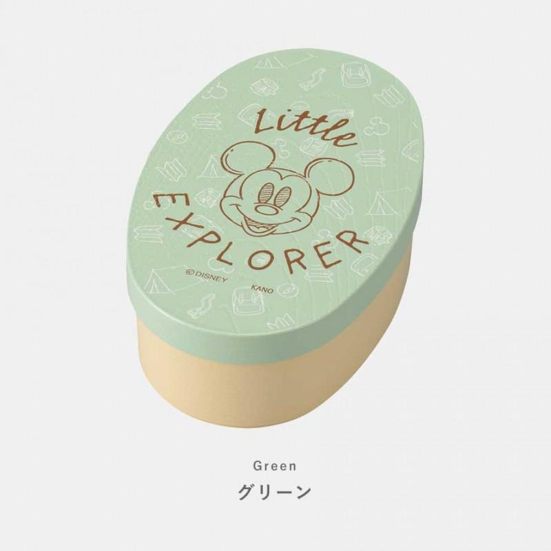 カノー ディズニー 弁当箱 女子 大人 曲げわっぱ レンジ対応 ミッキー