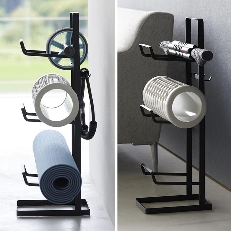 tower フィットネスグッズ 収納 ヨガマット ストレッチローラー tower フィットネスグッズ 収納 ヨガマット ストレッチローラー