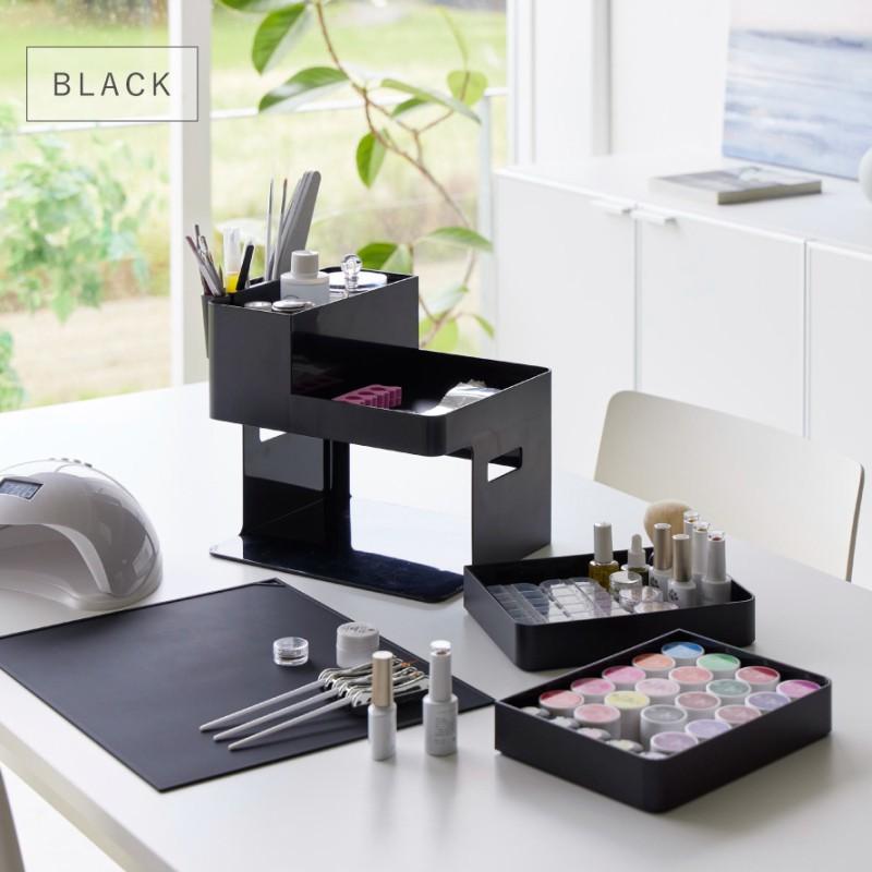 ネイルアート収納ケース＆LEDライトセット tower ネイル収納ケース ネイル用品 ネイル グッズ 収納ケース