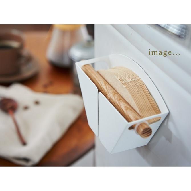 コーヒー フィルター 収納 マグネットコーヒーペーパーフィルターホルダー トスカ ホワイト コーヒーグッズ特集 ココチのくらし雑貨店 通販 Yahoo ショッピング