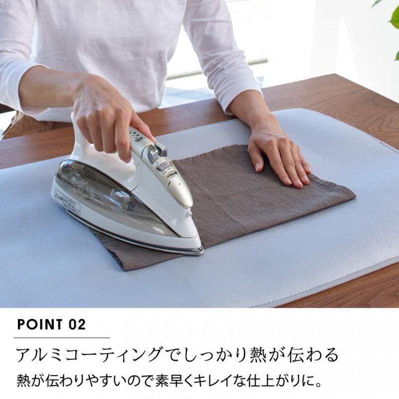 山崎実業 アイロンマット 折りたたみ 卓上 アイロン マット アイロン台