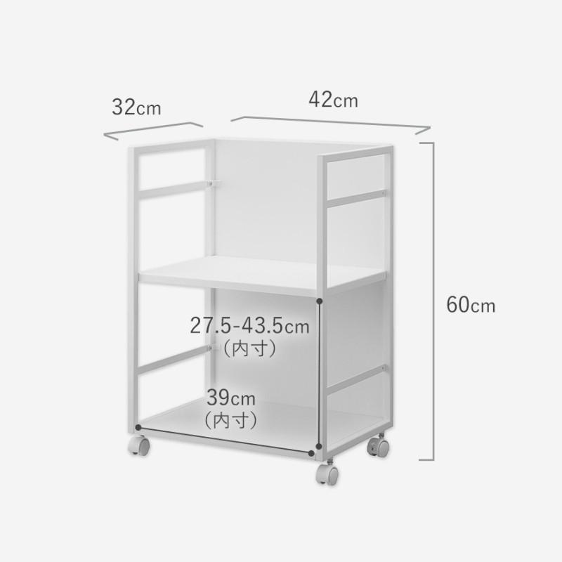 ワゴン キャスター付き 2段 キッチンワゴン キッチン タワー tower 山崎実業 目隠しワゴン タワー｜e-zakkaya｜22