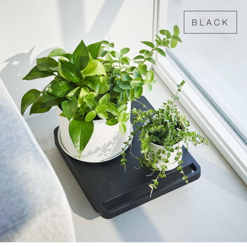 tower 台車 360度回転 スチール製 観葉植物 食品ストック 押入れ 移動