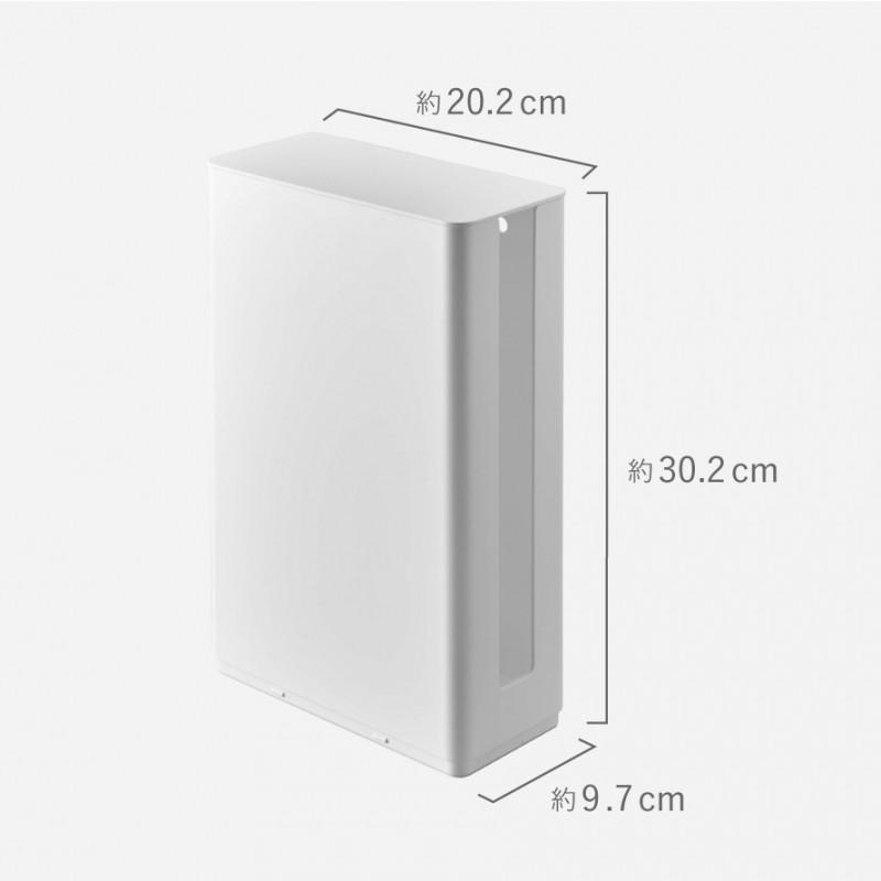 山崎実業 爆買 ルーター 収納 ボックス ルーターボックス 壁掛け