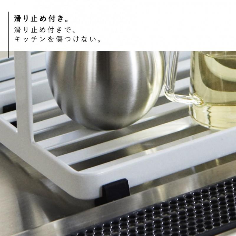 tower スパイスラック 調味料ラック 2段 おしゃれ キッチン収納棚 収納