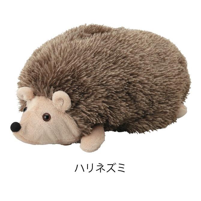 ティッシュカバー ぬいぐるみ 動物 ハリネズミ ナマケモノ かわいい