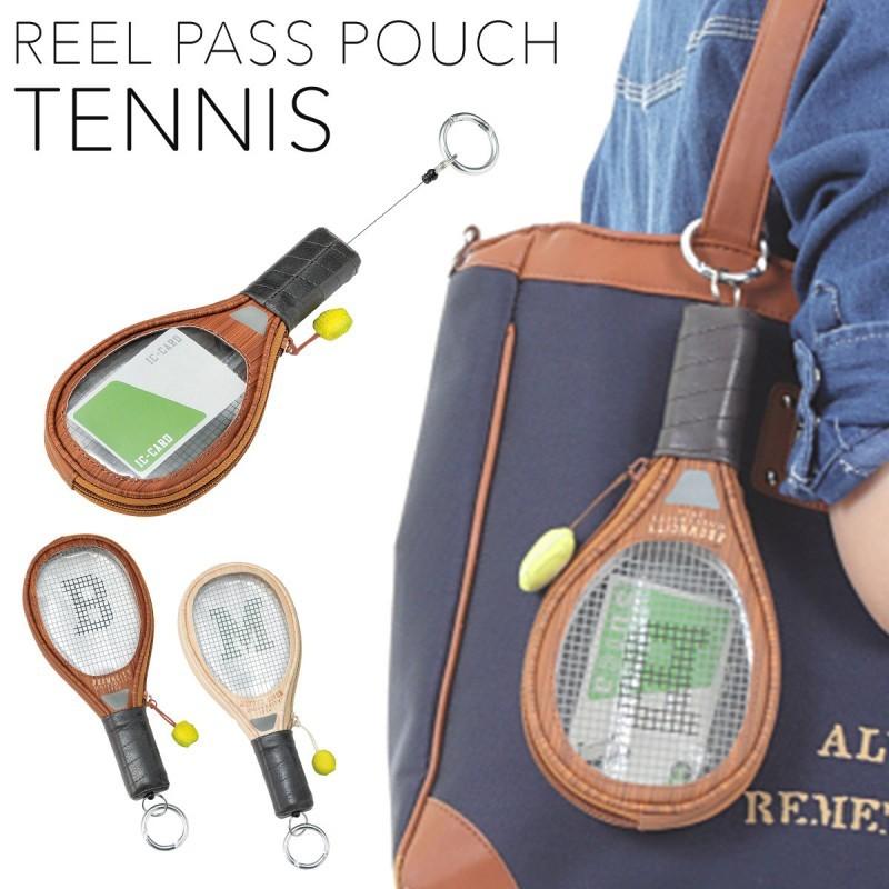 パスケース 定期入れ コインケース 小銭入れ かわいい リール付き フック付き 雑貨 スポーツ モチーフ 運動 テニス ラケット グッズ 通学 通勤 出勤 子供 キッズ ココチのくらし雑貨店 通販 Yahoo ショッピング