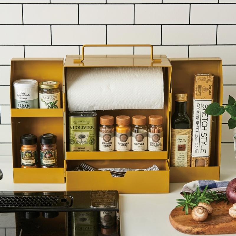 スパイスラック キャンプ 調味料 持ち運び アウトドア 調味料ラック