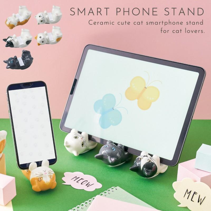 セトクラフト スマホスタンド 猫 ネコ グッズ 猫好き 雑貨 スマホ 携帯