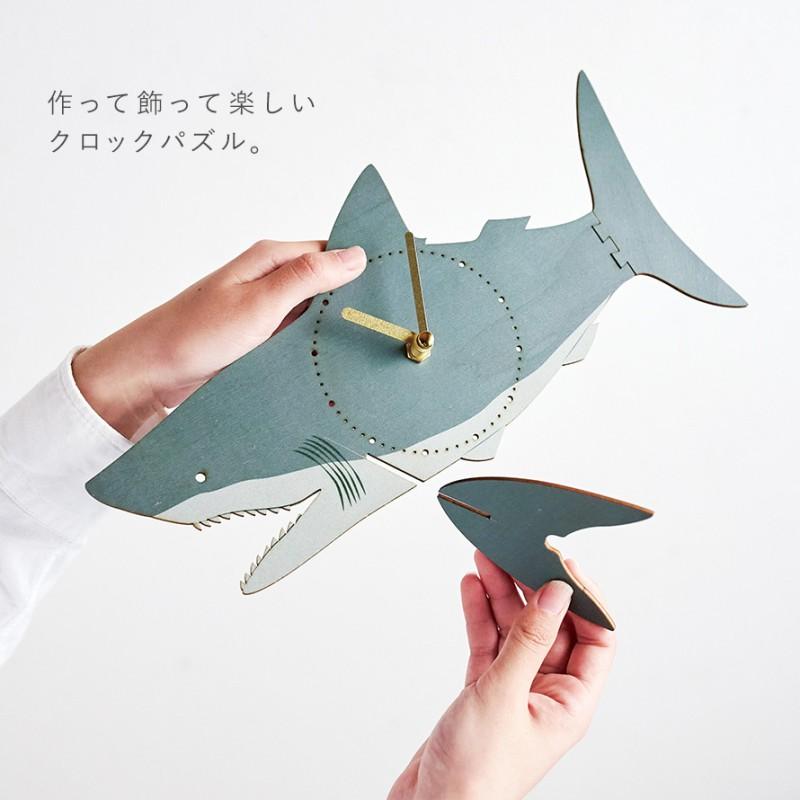 置き時計 立体パズル 木製 手作り 時計 キット 子供 工作 立体 パズル