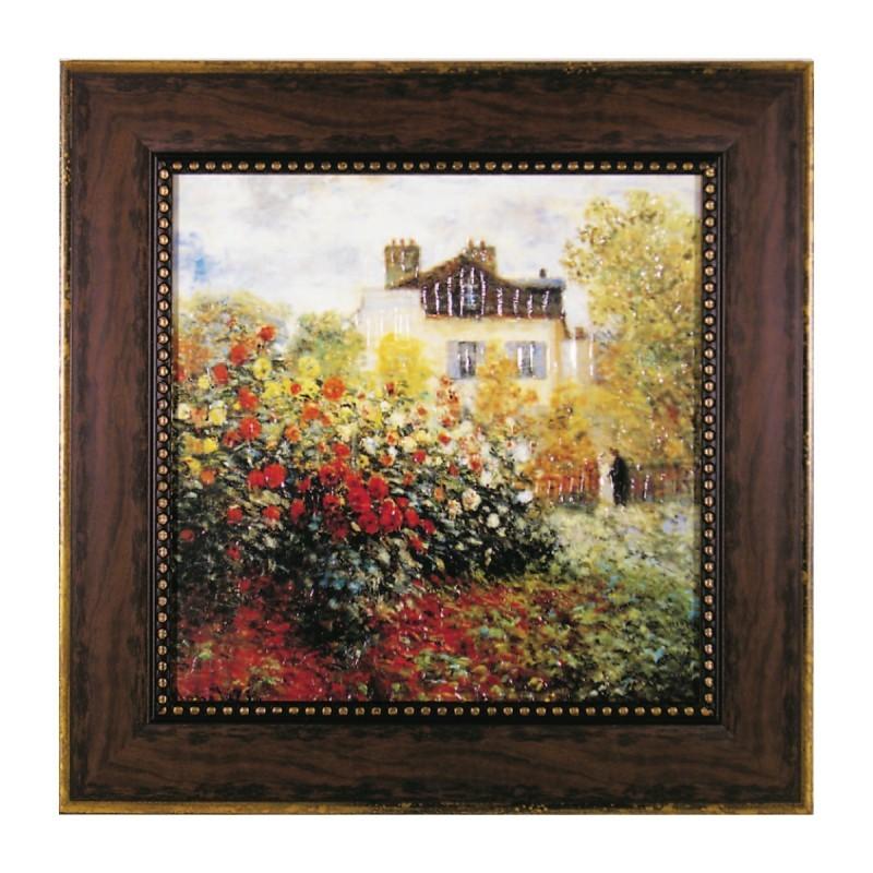 アートパネル アートフレーム モネ Monet クロード モネ Monet Monet 名画 有名 絵画 絵 壁掛け 庭園のアーチスト インテリアパネル ウォールパネル おしゃれ ココチのくらし雑貨店 通販 Yahoo ショッピング