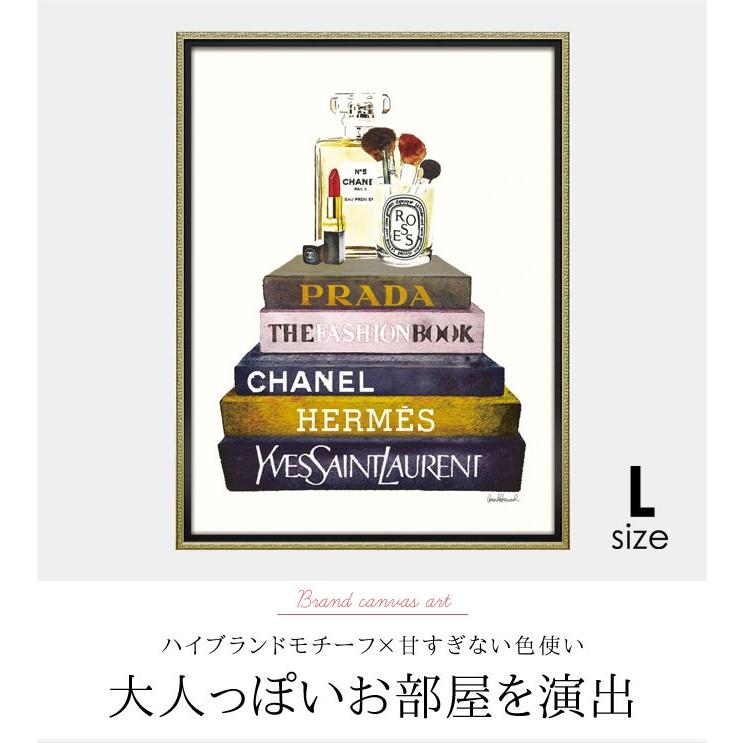 アートパネル おしゃれ ブランド ブランドオマージュアート シャネル プラダ エルメス イヴサンローラン Chanel Hermes Prada モダン インテリア キャンバスアー ココチのくらし雑貨店 通販 Yahoo ショッピング